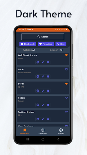 Website Shortcut+ URL Bookmark Screenshot 1