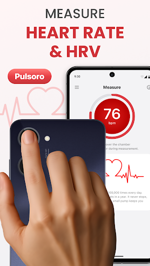 Pulsoro - Heart Rate Monitor Screenshot 0