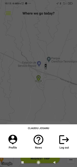 TaxiSpot: Viajes por tu ciudad Screenshot 2