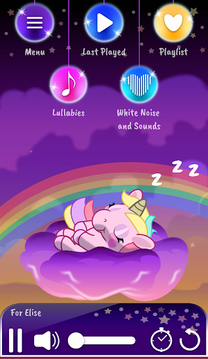 Unicorn Lullabies & White Noise Screenshot 1