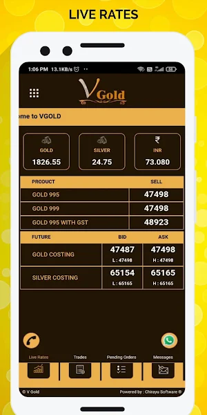 V Gold Screenshot 0