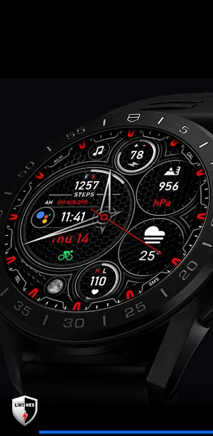 Analog Circular Watch Face 029 Screenshot 1