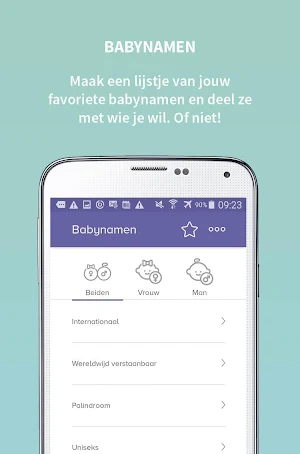 Zwangerschap & baby app Screenshot 2