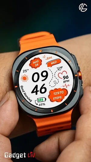 Doodle 2 Digital Watch Face Screenshot 0