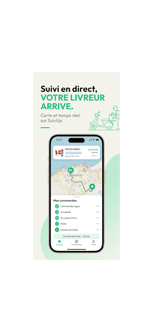 Suivup Delivery Screenshot 1