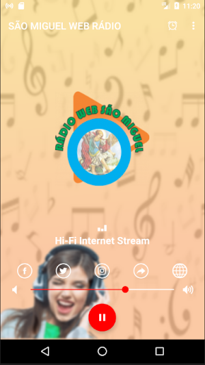 SÃO MIGUEL WEB RÁDIO Screenshot 1