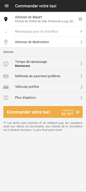 Taxi Beaulieu Screenshot 1