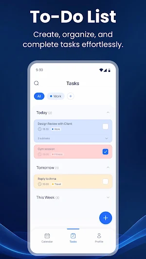 Calendar 2026 - Daily Planner Screenshot 2
