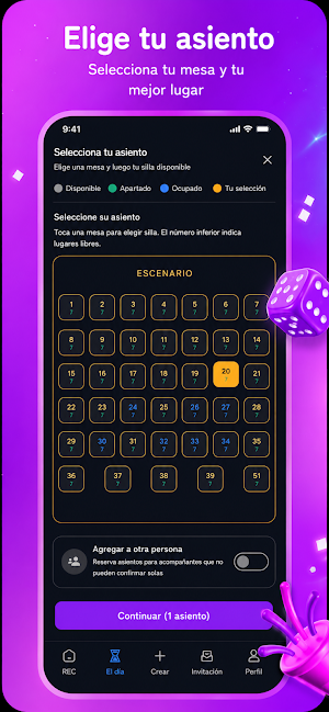 Rec event Screenshot 1