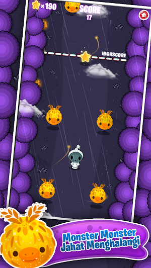 Pocong Running : Mumu Adventure & Monster Screenshot 1