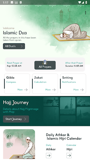 Islamic dua azan Screenshot 1