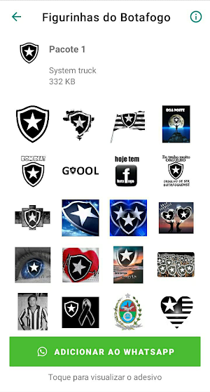 Figurinhas do Botafogo Screenshot 0