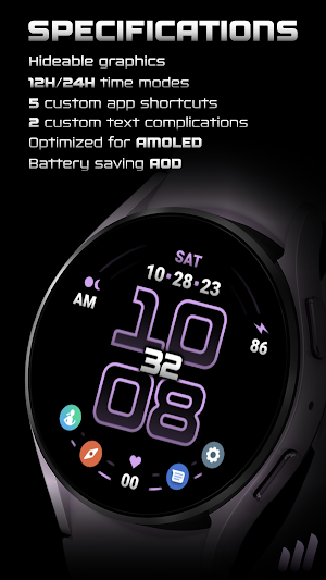 NW Ace Pro V2 Watch Face Screenshot 2