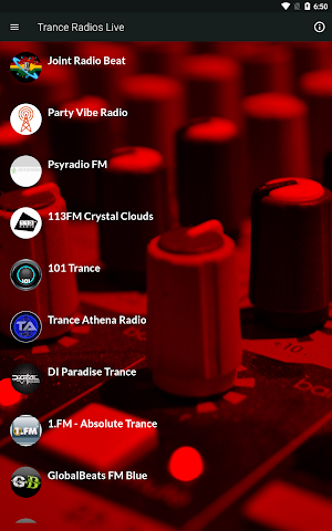 Trance Radios Live Screenshot 0