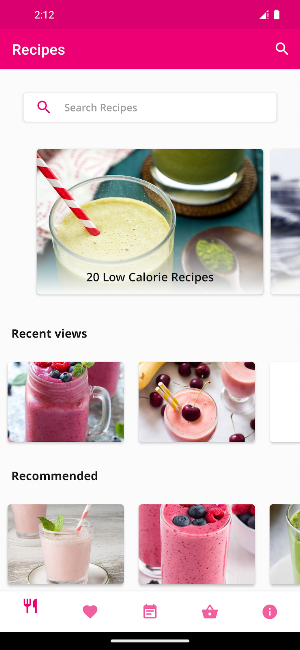 Energy Smoothie Recipes Screenshot 0