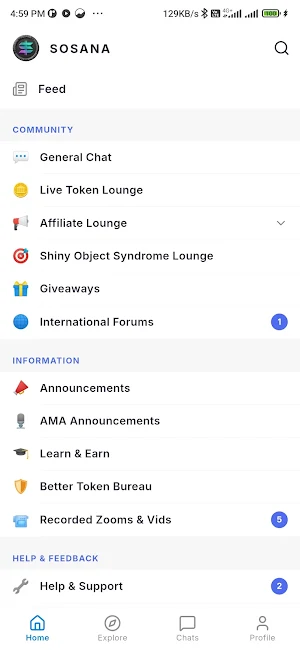 SOSANA Screenshot 1
