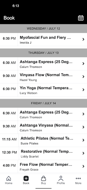 Onyx Yoga and Fitness Screenshot 1