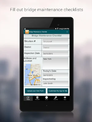 Bridge Inspection App Screenshot 1