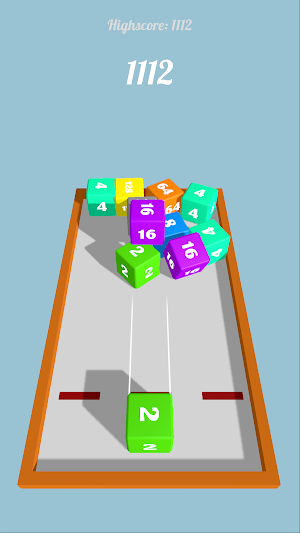 The Merge: 2048 3D Merging Game Screenshot 1