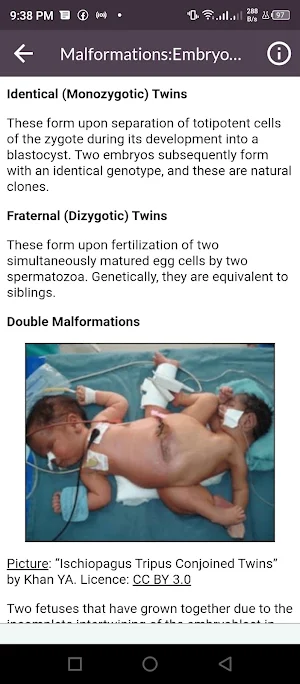 Human Embryology Screenshot 3