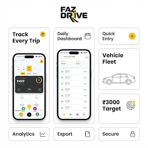FazDrive - Taxi Income Tracker Screenshot 3