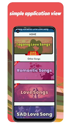 Tagalog Love Song OPM Songs Screenshot 1
