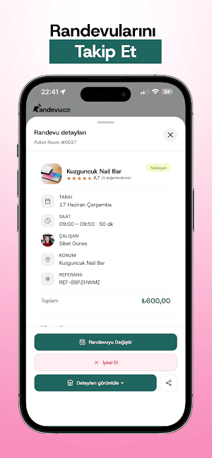 Randevu Plus: Salon Booking Screenshot 3