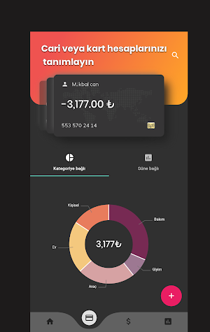 Hesapp - Gelir Gider Takip ve Bütçe Yönetim Aracı Screenshot 3