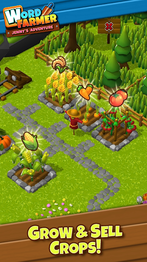 Word Farmer: Jenny's Adventure Screenshot 2