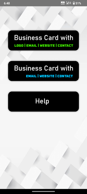 Business Card Screenshot 3