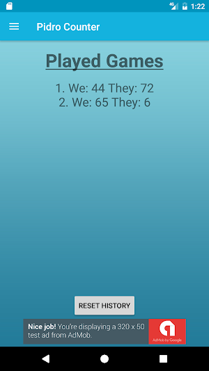 Pidro Counter Screenshot 2