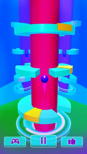 Helix Ball Bounce Opposite - G Screenshot 3
