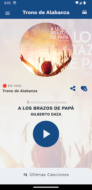 Trono de Alabanza Screenshot 0