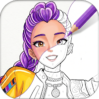Kpop Idol Color By Number Game