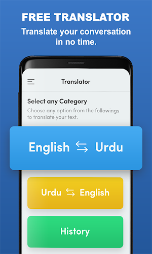 English Urdu translator: Text Translator App Screenshot 1
