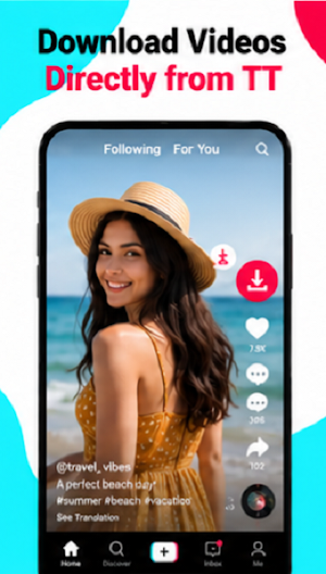 Video Downloader No Watermark Screenshot 0