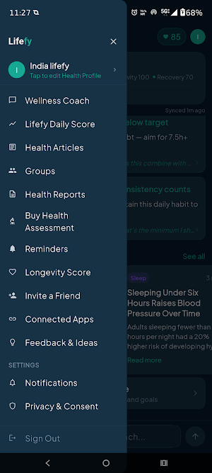 lifefy Screenshot 3
