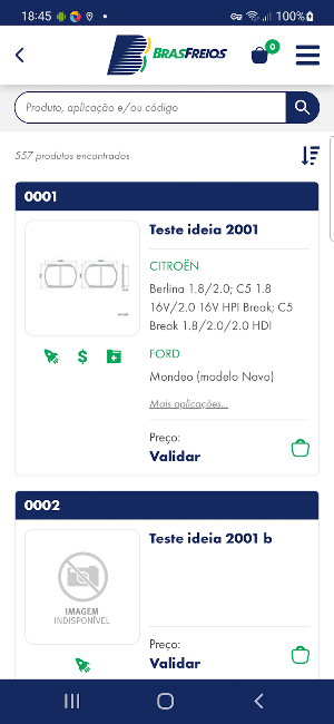 BRASFREIOS Screenshot 3