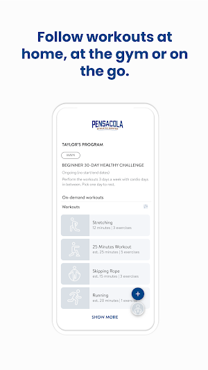 Pensacola Athletic Center Screenshot 2