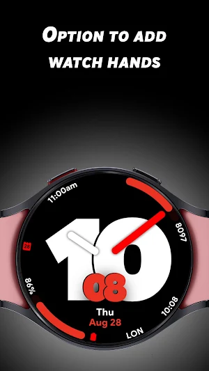 Ultra Time 2 - Watch face Screenshot 2