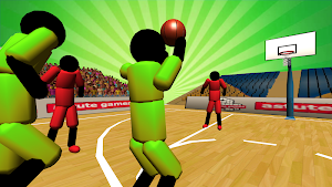 Stickman 3D Basketball Screenshot 2