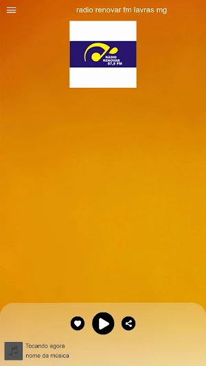 radio renovar fm lavras mg Screenshot 0