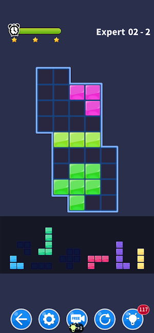 Block puzzle games fun mania Screenshot 1