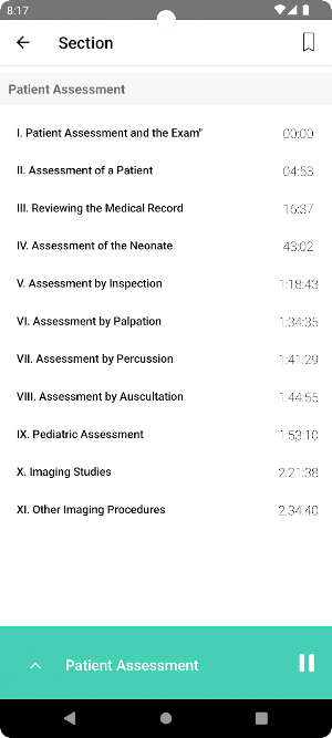 NPS Audio Lectures Screenshot 2