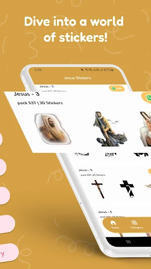 Jesus Stickers Screenshot 1