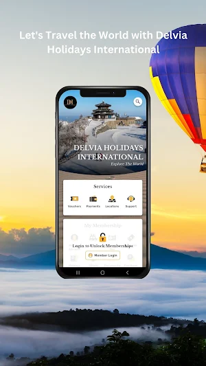 Delvia Holidays International Screenshot 1