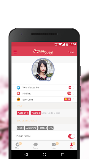 Japan Social: Dating & Chat with Japanese & Asians Screenshot 2