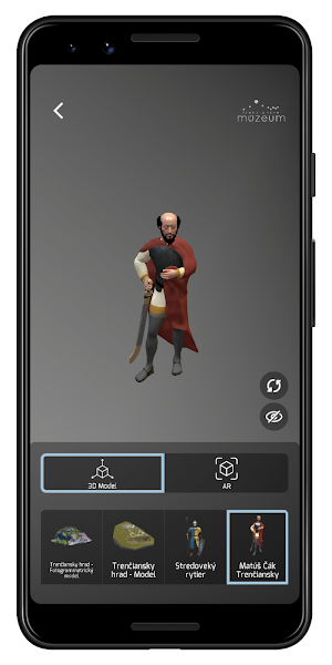 Trenčianske múzeum AR Screenshot 2