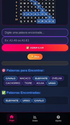 Caça Palavras Classic Screenshot 1