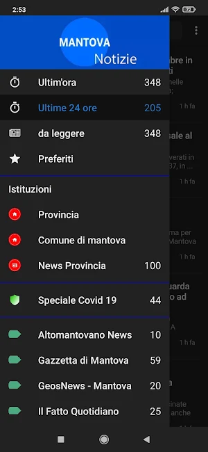 Mantova notizie Screenshot 0